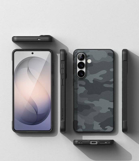 Magsafe Противоударен Калъф за Samsung S26, Ringke Onyx Magnetic Camo Case, Черен (8)