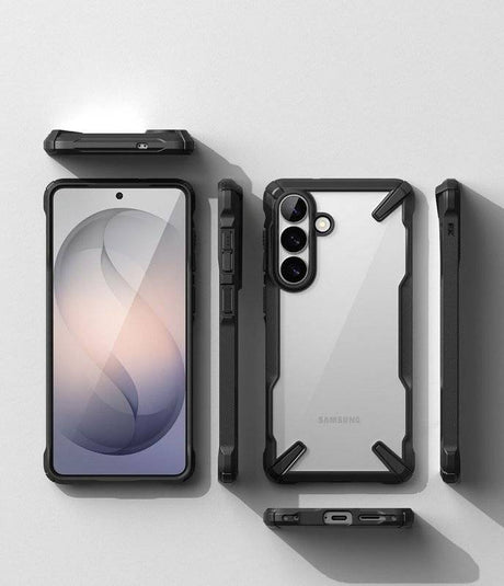 Противоударен Калъф за Samsung S26, Ringke Fusion X Case, Черен (8)