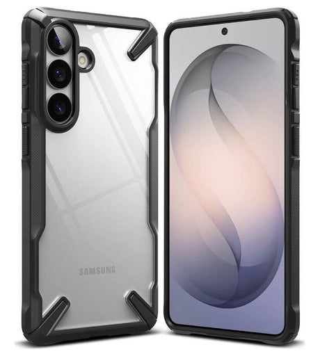 Противоударен Калъф за Samsung S26 Plus, Ringke Fusion X Case, Черен (2)