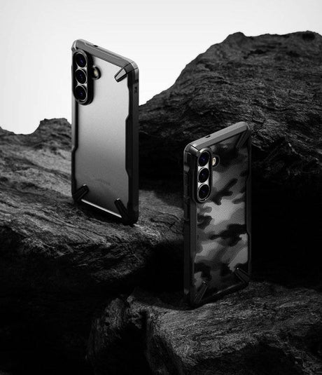 Противоударен Калъф за Samsung S26, Ringke Fusion X Case, Черен (4)