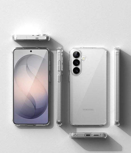 Противоударен Калъф за Samsung S26 Plus, Ringke Fusion Case, Прозрачен (7)