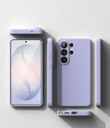 Magsafe Калъф за Samsung S26 Ultra, Ringke Silicone Magnetic Case, Лилав (8)