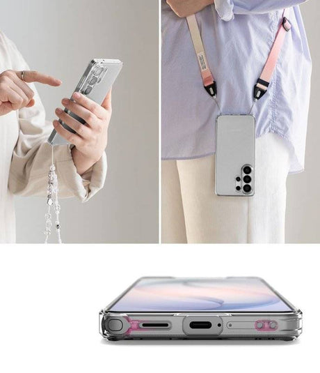 Матов Калъф за Samsung S26 Ultra, Ringke Fusion Matte Case, Прозрачен (8)