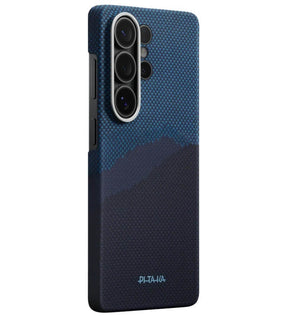 Magsafe Калъф за Samsung S26 Ultra, Pitaka Edge Over the Horizon Case, Син