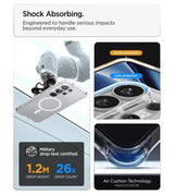 Magsafe Калъф за Samsung S26 Ultra, Spigen Ultra Hybrid White Case, Прозрачен (11)