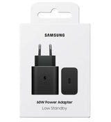 Оригинално Зарядно Samsung 60W USB-C EP-T6010NBEGWW, Черен