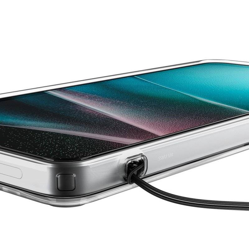 Magsafe Калъф за Samsung S26 Ultra, Spigen Ultra Hybrid White Case, Прозрачен (5)