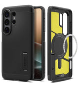 Magsafe Противоударен Калъф за Samsung S26 Ultra, Spigen Tough Armor Case, Зелен (2)