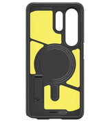 Magsafe Противоударен Калъф за Samsung S26 Ultra, Spigen Tough Armor Case, Зелен (4)