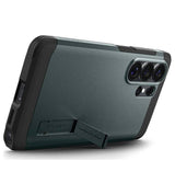 Magsafe Противоударен Калъф за Samsung S26 Ultra, Spigen Tough Armor Case, Зелен (7)