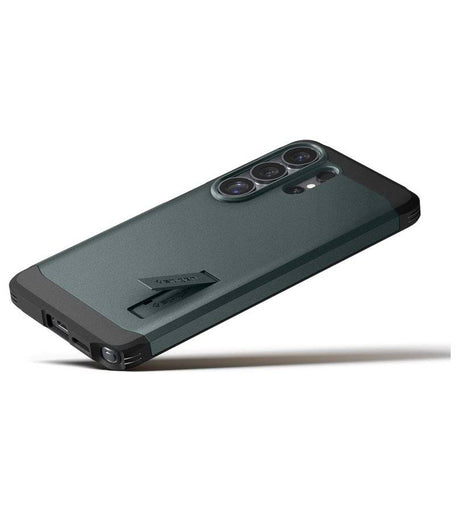 Magsafe Противоударен Калъф за Samsung S26 Ultra, Spigen Tough Armor Case, Зелен (6)