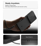 Противоударен Калъф за Samsung S26 Ultra, Spigen Optik Armor Case, Черен (9)