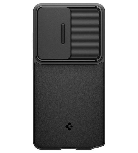 Противоударен Калъф за Samsung S26 Ultra, Spigen Optik Armor Case, Черен (2)