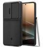 Противоударен Калъф за Samsung S26 Ultra, Spigen Optik Armor Case, Черен