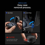 Противоударен Калъф за Samsung Buds 4 Pro/ 4, Spigen Lock Fit Case, Черен (12)