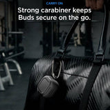 Противоударен Калъф за Слушалки Samsung Buds 4 Pro/ 4, Spigen Rugged Armor Case, Черен (8)