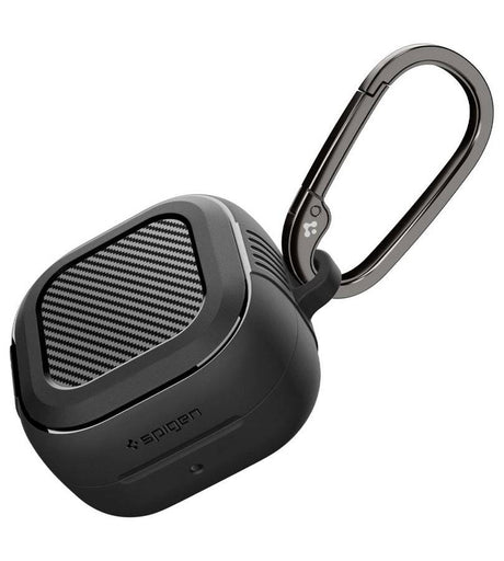 Противоударен Калъф за Слушалки Samsung Buds 4 Pro/ 4, Spigen Rugged Armor Case, Черен (3)