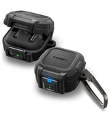 Противоударен Калъф за Samsung Buds 4 Pro/ 4, Spigen Lock Fit Case, Черен (3)