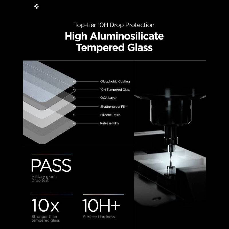 Стъклен Протектор за Samsung S26 Ultra, Spigen EZ Fit Pro Glass tR, Прозрачен (8)