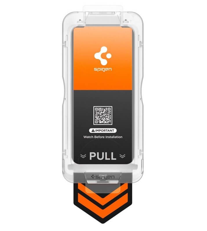 Затъмняващ Протектор за Samsung S26 Plus, Spigen Privacy Glass tR EZ Fit 2бр., Черен (2)