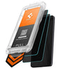 Затъмняващ Протектор за Samsung S26, Spigen Privacy Glass tR EZ Fit 2бр., Черен