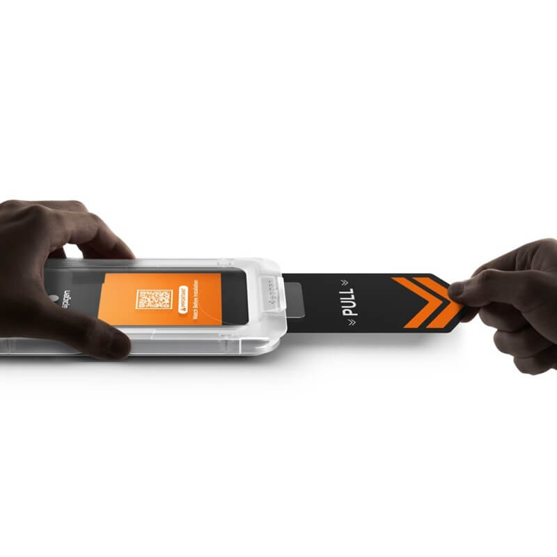 Затъмняващ Протектор за Samsung S26, Spigen Privacy Glass tR EZ Fit 2бр., Черен (6)