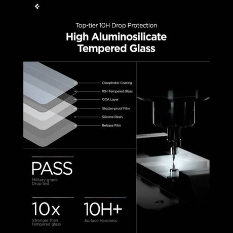 Стъклен Протектор за Samsung S26 Ultra, Spigen EZ Fit Pro Glass tR 2бр., Прозрачен (10)