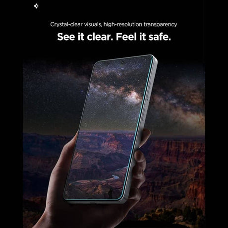 Стъклен Протектор за Samsung S26 Plus, Spigen EZ Fit Pro Glass tR 2бр., Прозрачен (8)
