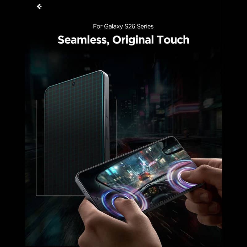 Стъклен Протектор за Samsung S26 Plus, Spigen EZ Fit Pro Glass tR 2бр., Прозрачен (9)