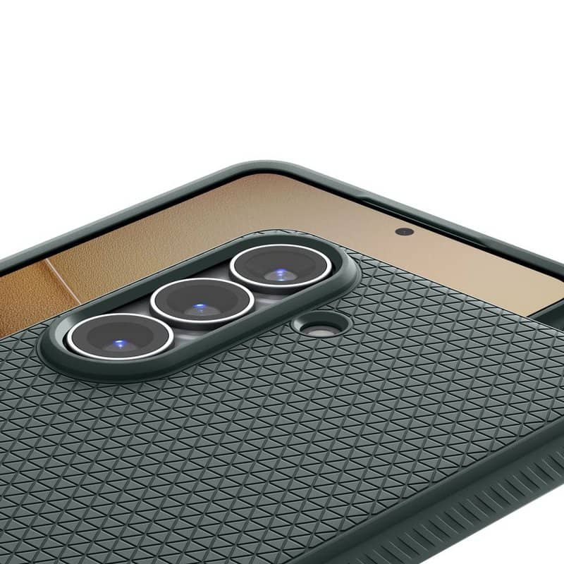 Magsafe Калъф за Samsung S26 Plus, Spigen Liquid Air Mag Fit Abyss Green Case, Зелен (5)