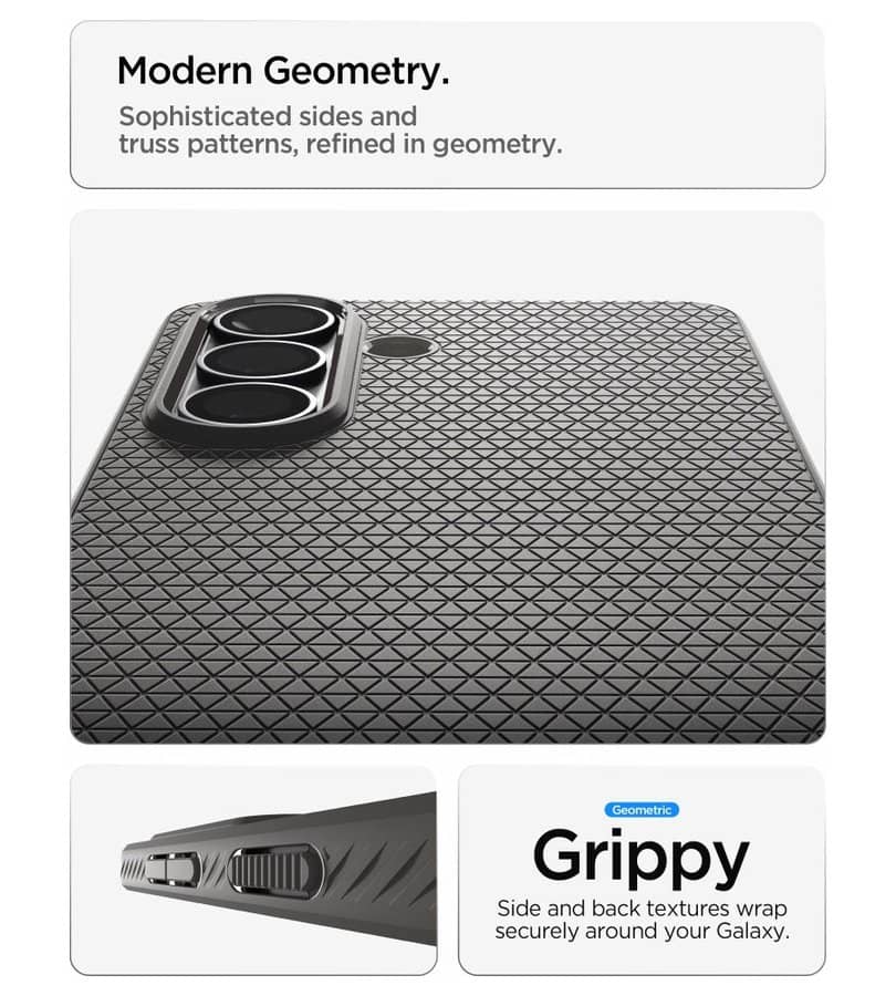 Magsafe Калъф за Samsung S26 Plus, Spigen Liquid Air Mag Fit Marble Gray Case, Сив (11)