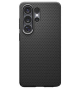 Magsafe Калъф за Samsung S26 Ultra, Spigen Liquid Air Mag Fit Matte Black Case, Черен (3)