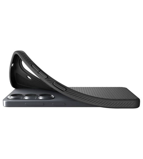 Magsafe Калъф за Samsung S26, Spigen Liquid Air Mag Fit Matte Black Case, Черен (5)