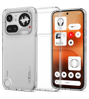 Противоударен Калъф за Nothing phone 4A Pro, Spigen Ultra Hybrid Case, Прозрачен