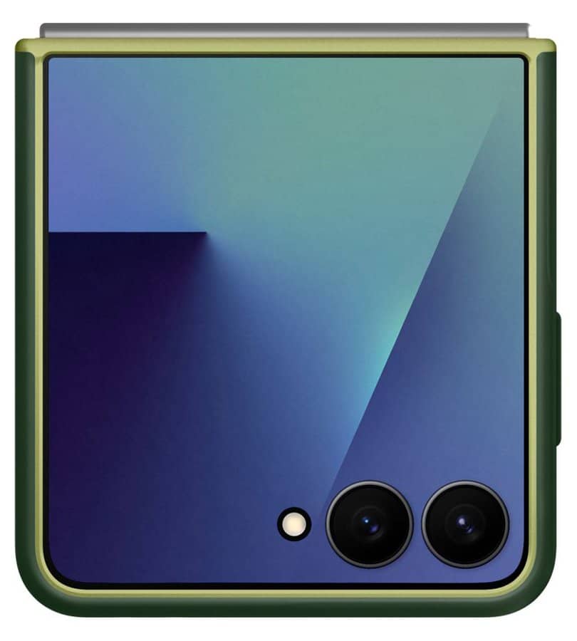 Magsafe Калъф за Samsung Z Flip 7, Spigen Nano Pop Case Avo Green, Зелен (4)