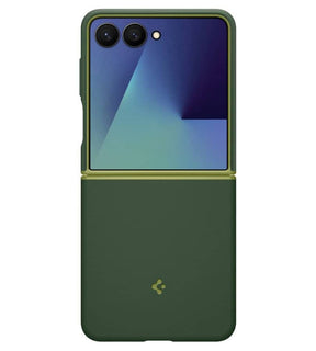 Magsafe Калъф за Samsung Z Flip 7, Spigen Nano Pop Case Avo Green, Зелен