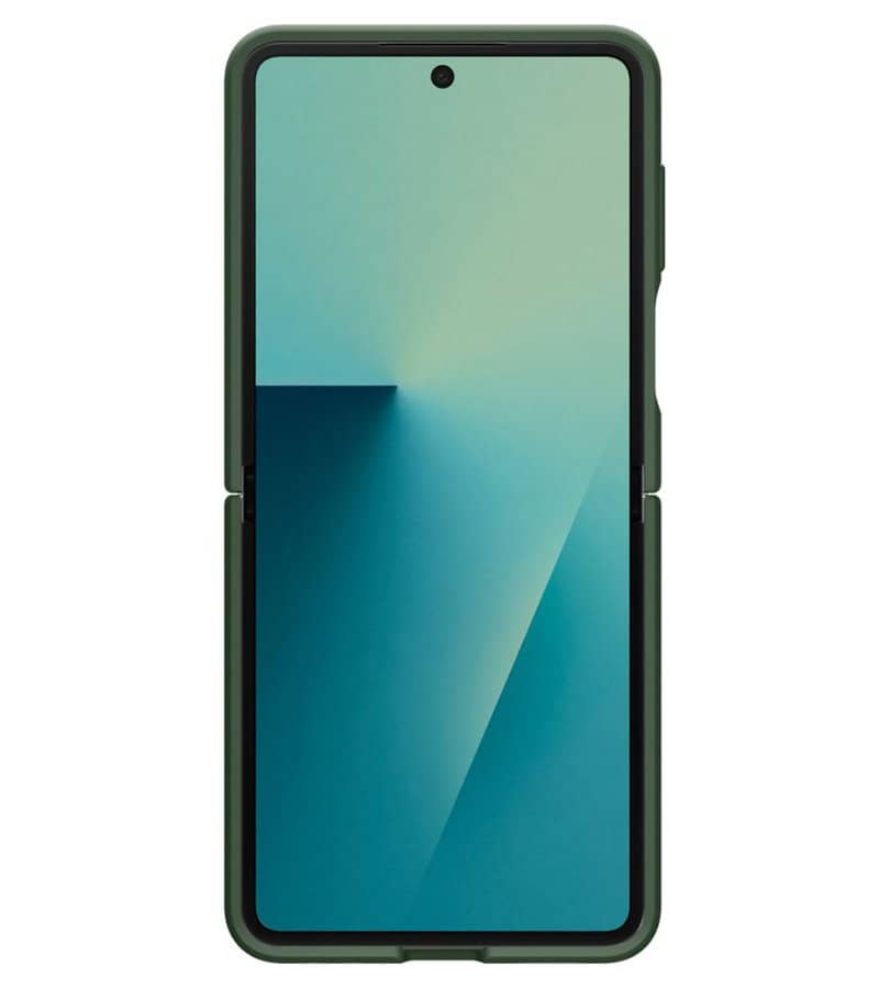 Magsafe Калъф за Samsung Z Flip 7, Spigen Nano Pop Case Avo Green, Зелен (3)