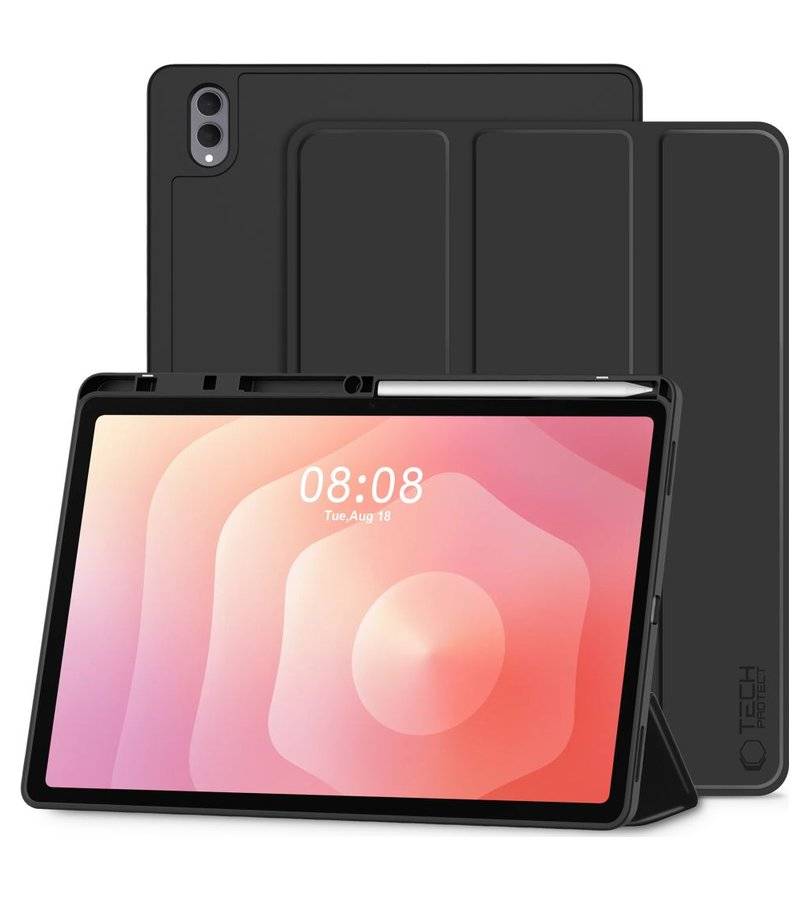 Калъф за Samsung Tab S11/ S10/ S9/ S8 Ultra 14.6", Tech-Protect SC Pen Case, Черен