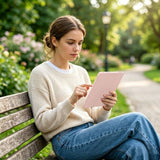 Калъф за Lenovo Idea Tab 11" TB-336/ K11 gen2, Tech-Protect Trifold Slim Pen Case, Розов (6)
