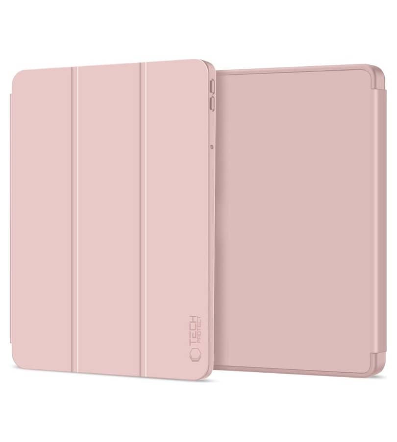 Калъф за Lenovo Idea Tab 11" TB-336/ K11 gen2, Tech-Protect Trifold Slim Pen Case, Розов (2)