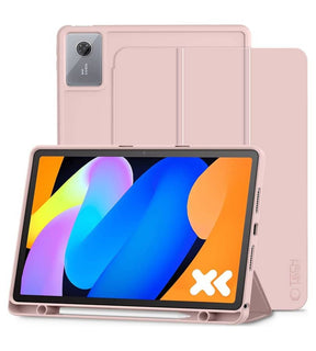 Калъф за Lenovo Idea Tab 11" TB-336/ K11 gen2, Tech-Protect Trifold Slim Pen Case, Розов