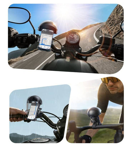 Стойка за Мотор, Joyroom Sunshade Moto/Bike Holder 7"JR-ZS526, Черен (8)