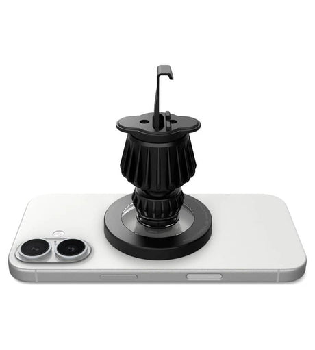 Magsafe Поставка за Кола, Spigen Vent/Board Car Holder MFT13, Сив (3)