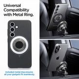 Magsafe Поставка за Кола, Spigen Vent/Board Car Holder MFT13, Сив (8)