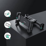 Стойка за Таблет за Облегалката на Кола, Ugreen Car Headrest Mount L160, Черен (5)