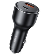 Зарядно за Кола USB-C/A, Yesido Y65 100W 5A PD/QC3.0, Черен