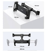 Стойка за Таблет за Облегалката на Кола, Ugreen Car Headrest Mount L160, Черен (6)