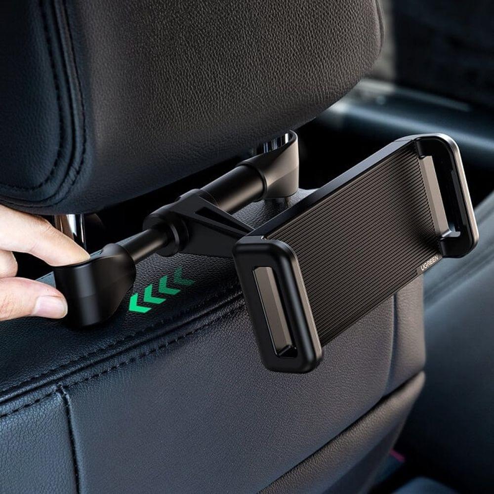 Стойка за Таблет за Кола, Ugreen Car Headrest Mount, Черен (2)