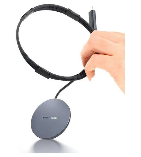 Оригинално Безжично Зарядно Samsung Wireless Magnet Charger 25W EP-P2900BBEGWW, Черен (5)