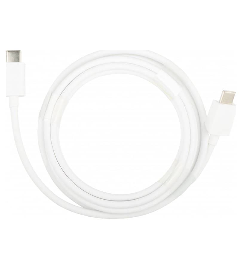 Оригинален USB-C към USB-C Кабел Google 3A-30W 3m, Бял (Bulk)